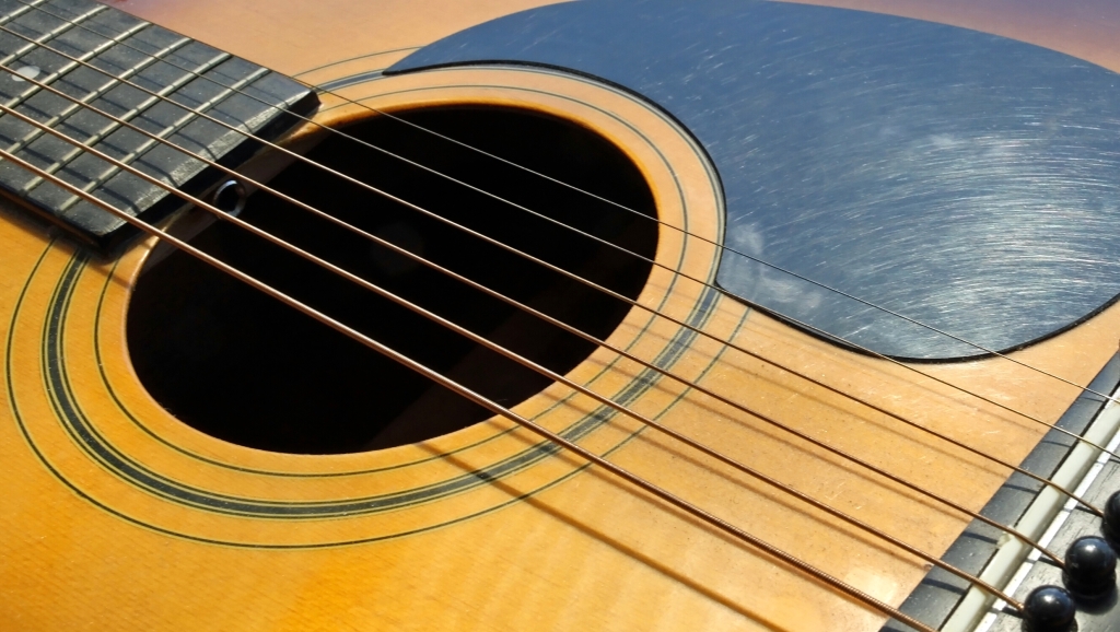 acoustic closeup